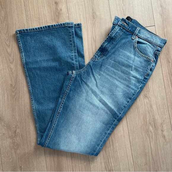 Women’s TALL / LONG Bootcut Blue Jeans - Picture 2 of 4